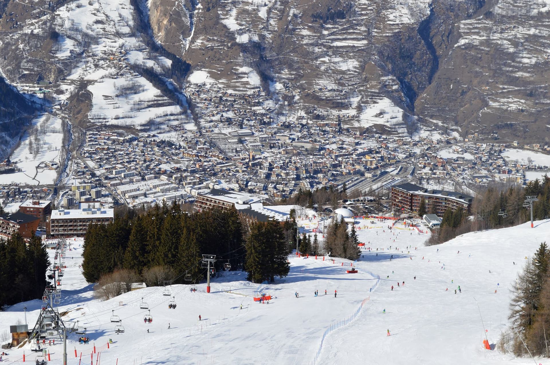 Arc 1600, vista de invierno